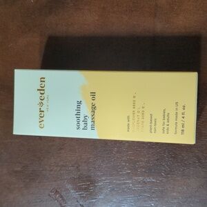 Soothing baby massage oil